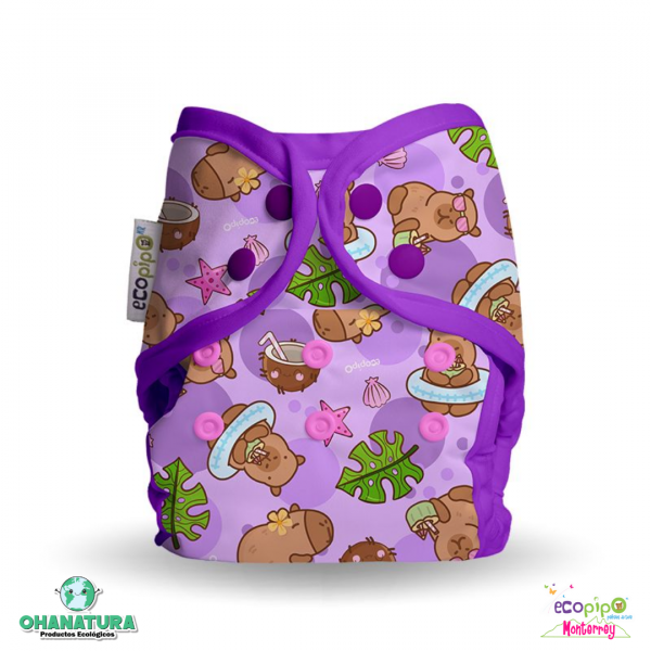 Pañal para Alberca | Capibara Niña (Talla 4-8)