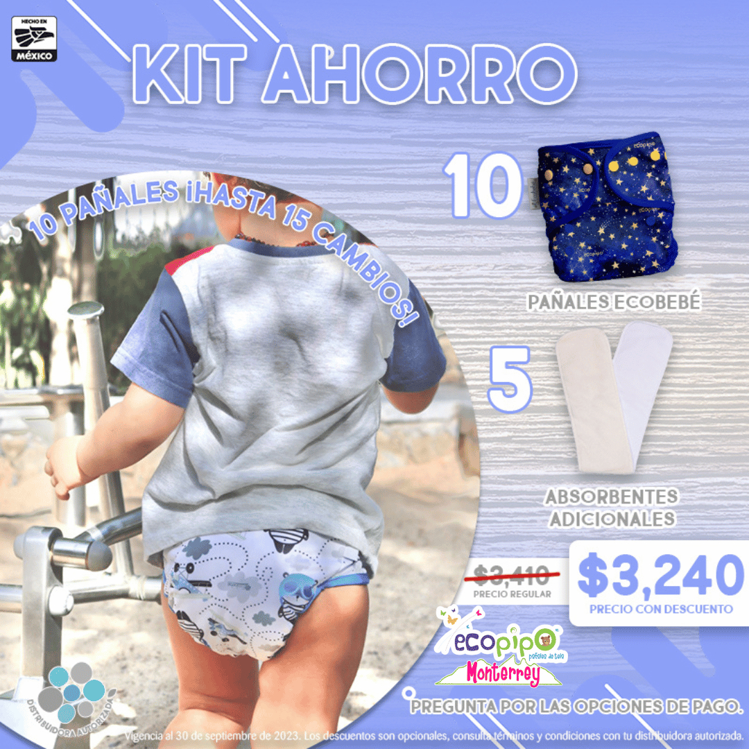Kit Ahorro Ecobebé Maternidad | Ecopipo Monterrey