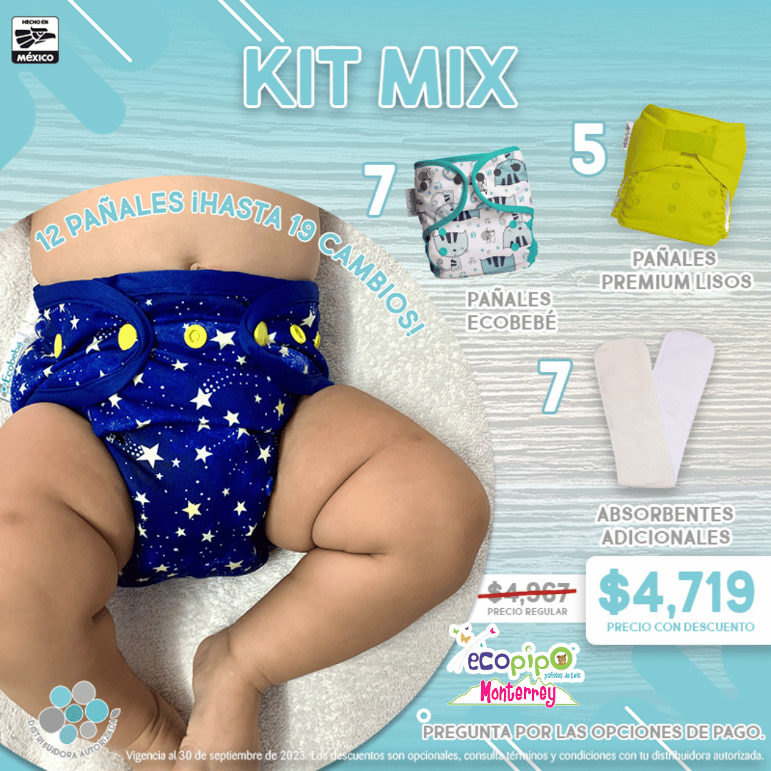 KIT Mix Ecobebé Maternidad | Ecopipo Monterrey
